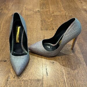 Rupert Sanderson Women’s Heels Pink and Green Size 37 1/2